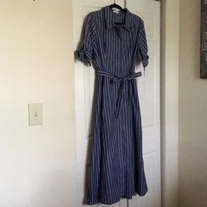 Calvin Klein Striped Dress New with tags